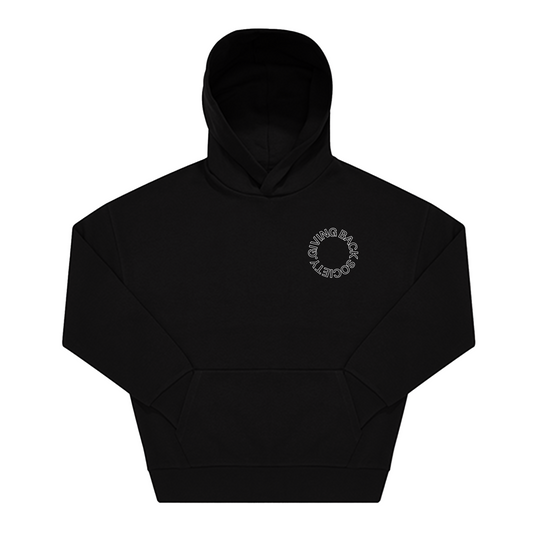 Unisex Hoodie "Giving Back Society" black